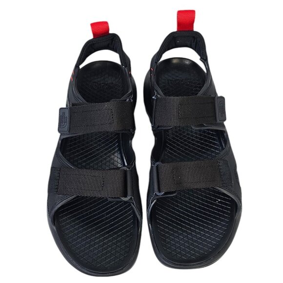 The North Face Mens Hedgehog lll Strap Sandals Size 10 Black Outdoor Walking - Picture 2 of 10